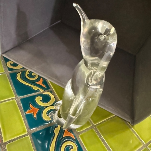 Penguin, Handblown KonstGlas Sweden, 6" tall 60s - Picture 2 of 5